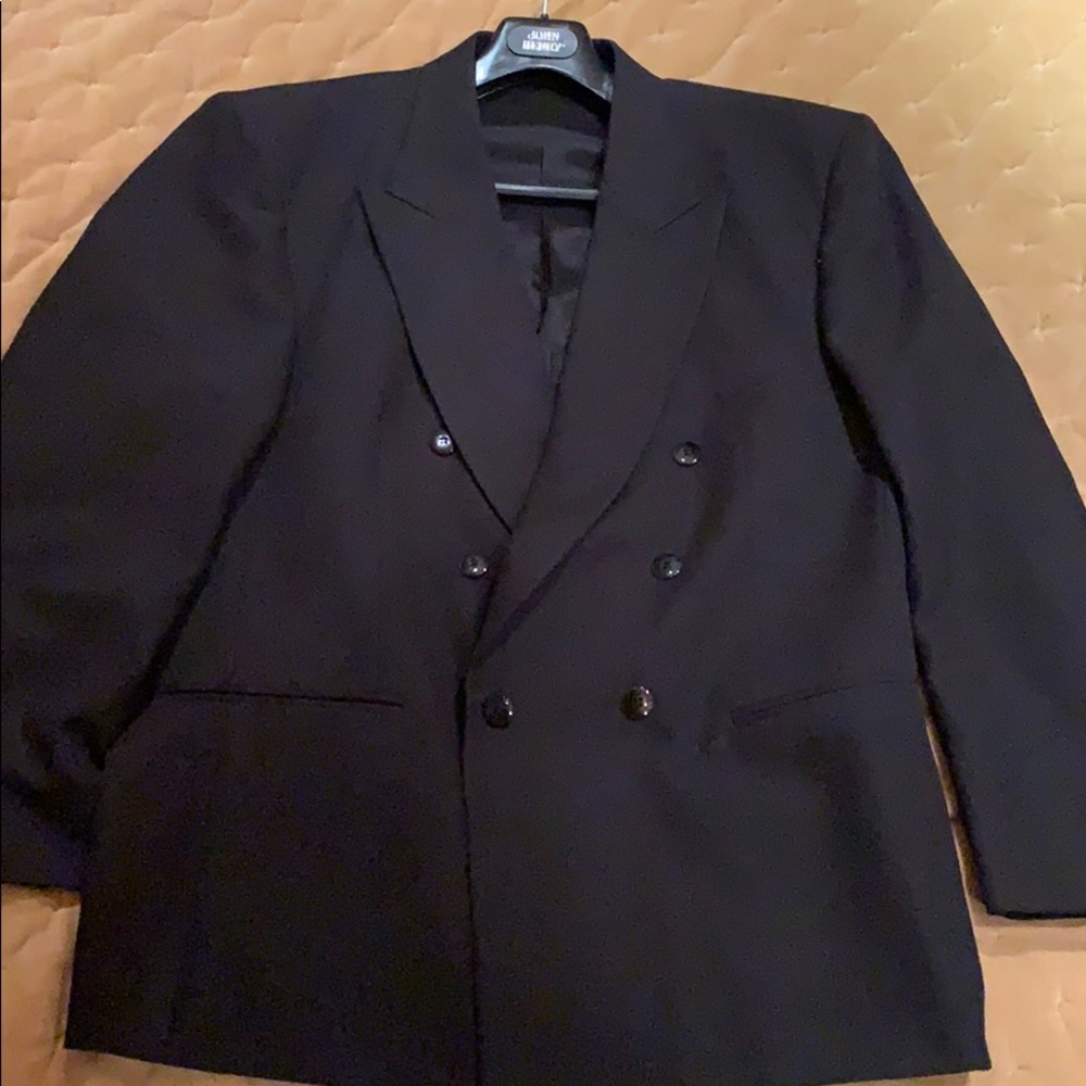 John Henry black suit (pants and jacket)
